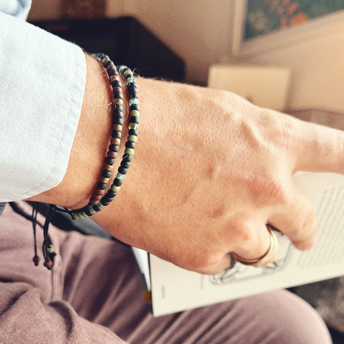 Bracelet homme code morse : Best Friend