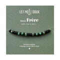 Bracelet homme code morse : Frère
