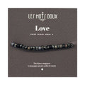 Bracelet homme code morse : Love
