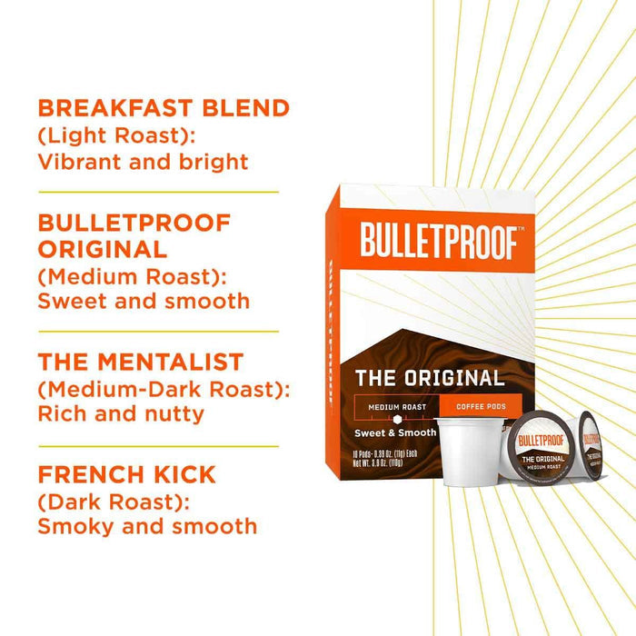 Bulletproof Single-Serve Coffee Pods Bulletproof