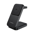 Choetech MagLeap 3-in-1 Wireless Charger ชาร์จ iPhone, Apple Watch และ AirPods พร้อมกัน รองรับ Qi2 15W พับได้ พกพาง่าย ถอดแท่นชาร์จนาฬิกาได้