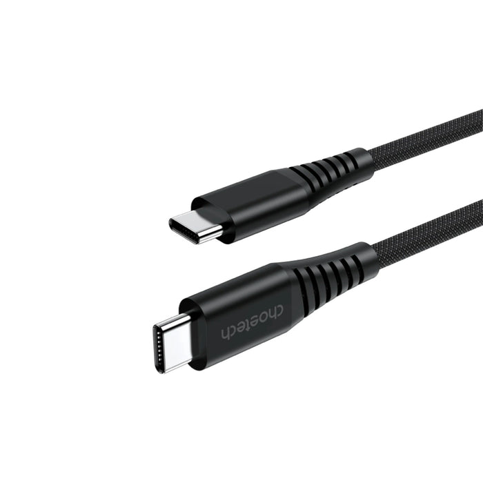 สายชาร์จ Choetech Magnetic Cable C to C 240W ความยาว 1.8 เมตร สี Black