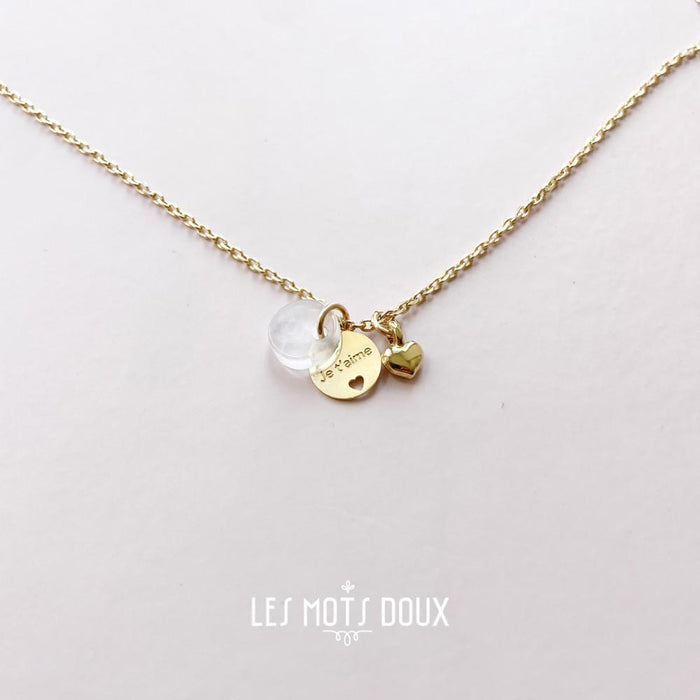 Collier Bijou Secret - Je t'aime