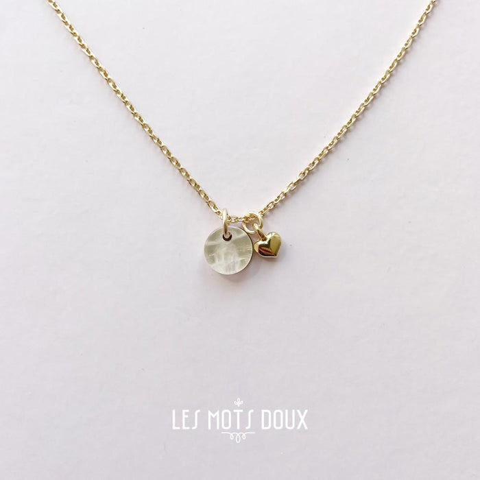 Collier Bijou Secret - Je t'aime