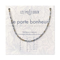 Collier Code Morse : Je porte bonheur