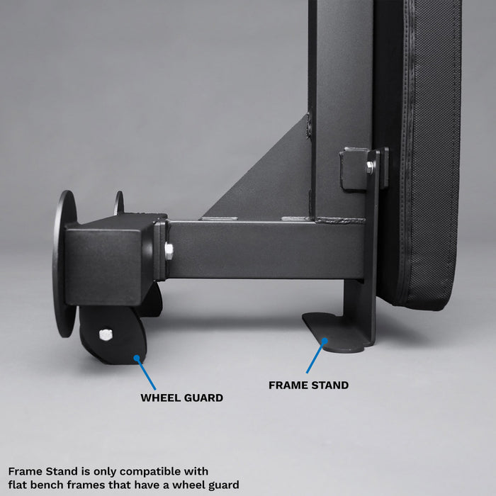Compatible with Flat Bench Vertical Stand (sold separately)
