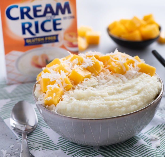 Cream of Rice Gluten Free Hot Cereal, Kosher, 14 oz Box Cream of Rice