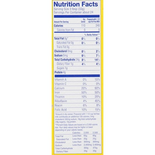 Cream of Wheat 10 Minute 28 Ounce Box Cream Of Wheat