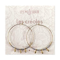 Créoles Pastel étoiles