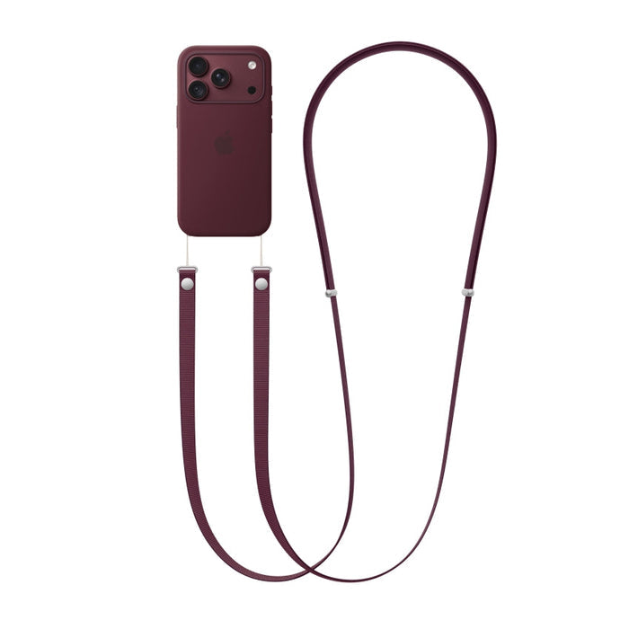 Crossbody Strap - Burgundy