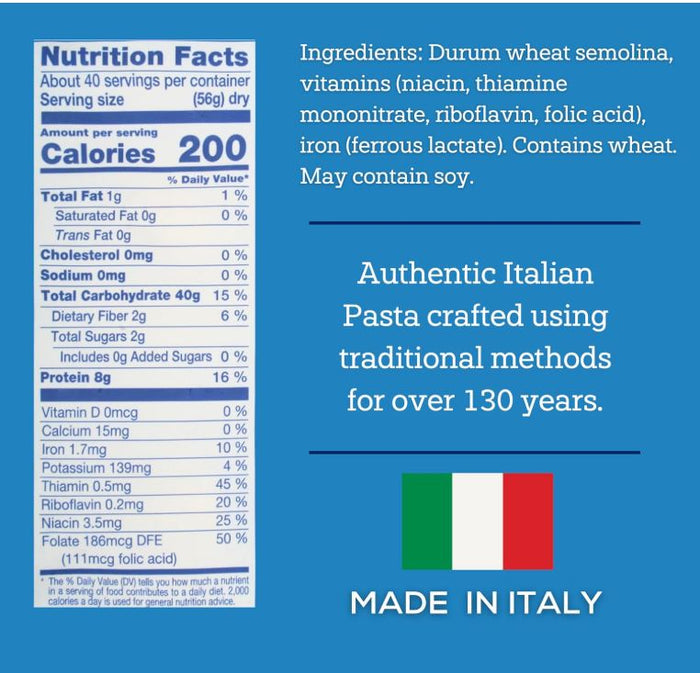 De Cecco Gemelli Pasta, Durum Wheat, 5 lb De Cecco