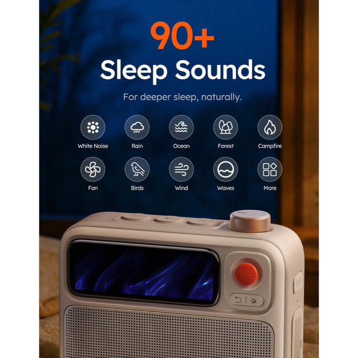 Divoom Flowtoo Premium ลำโพง Bluetooth พร้อมนาฬิกาปลุกอัจฉริยะ ดีไซน์สวย เสียงคุณภาพสูง ช่วยผ่อนคลายและจัดการเวลานอน