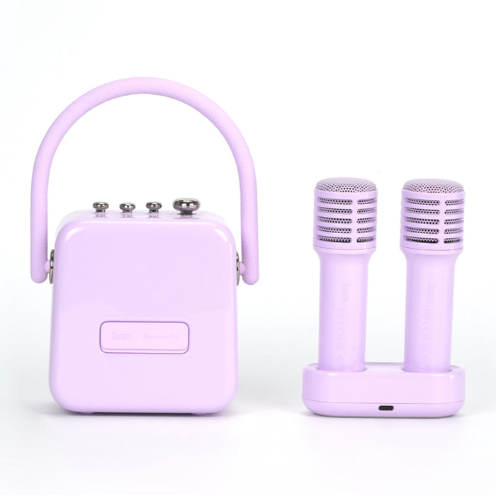 ลำโพงบลูทูธพกพา และ ไมโครโฟน Divoom SongBird-SE สี Purple