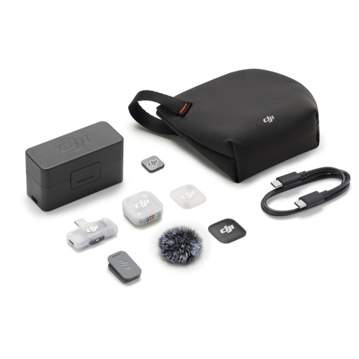 ไมค์ไร้สาย DJI Mini 2 (1 TX + 1 Mobile RX + Charging Case)