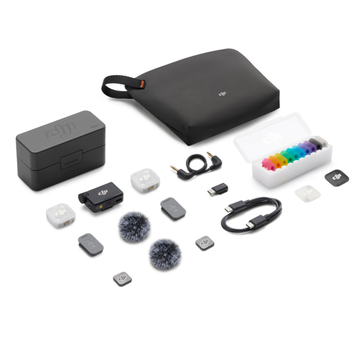 ไมค์ไร้สาย DJI Mini 2 (2 TX + 1 RX + Charging Case)
