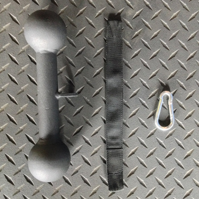 Dog Bone Grip, Strap and Carabiner included in purchase