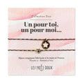 Duo de bracelets : Ma petite étoile