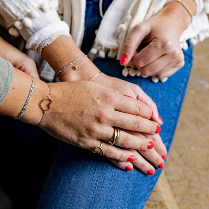 Duo de bracelets : Mon coeur