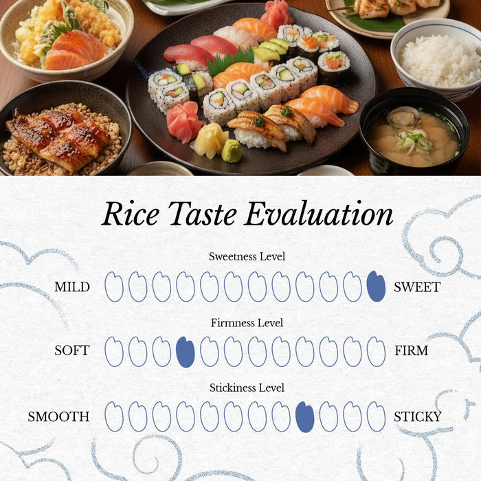 East and Else Japanese Sushi Rice, Short Grain – Multiple Flavors, 2.2 lb East and Else
