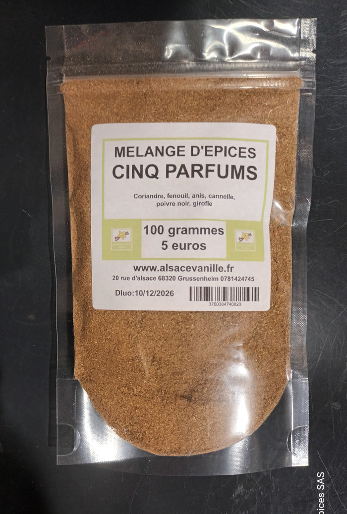 Epices Cinq parfums 100 grammes