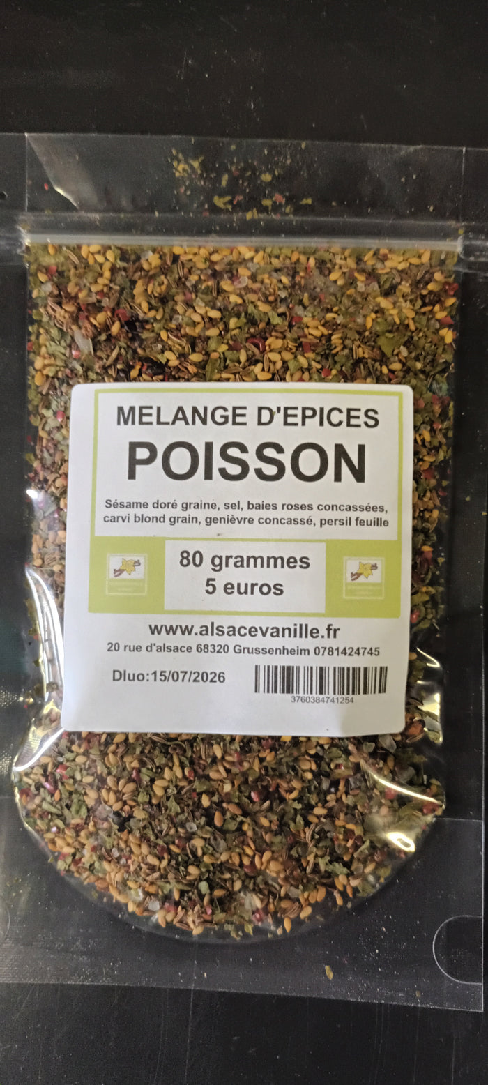 Epices Poisson 80 grammes