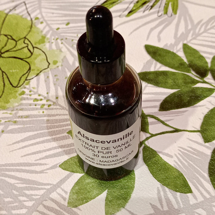 50 ml d'extrait de vanille liquide - Alsace vanille