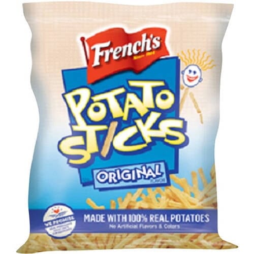 French's Original Shelf-Stable Potato Sticks, 16 oz Plastic Bag French's