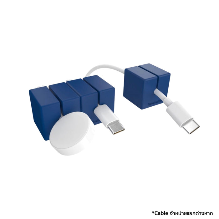 อุปกรณ์จัดการสายเคเบิล Function 101 Cable Blocks (3 ชิ้น) สี Blue