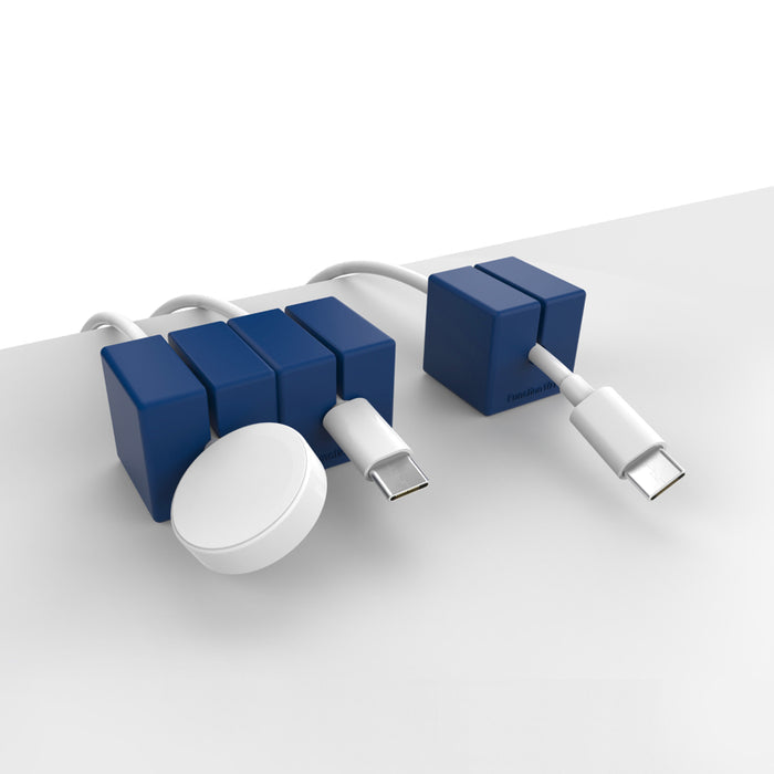 อุปกรณ์จัดการสายเคเบิล Function 101 Cable Blocks (3 ชิ้น) สี Blue