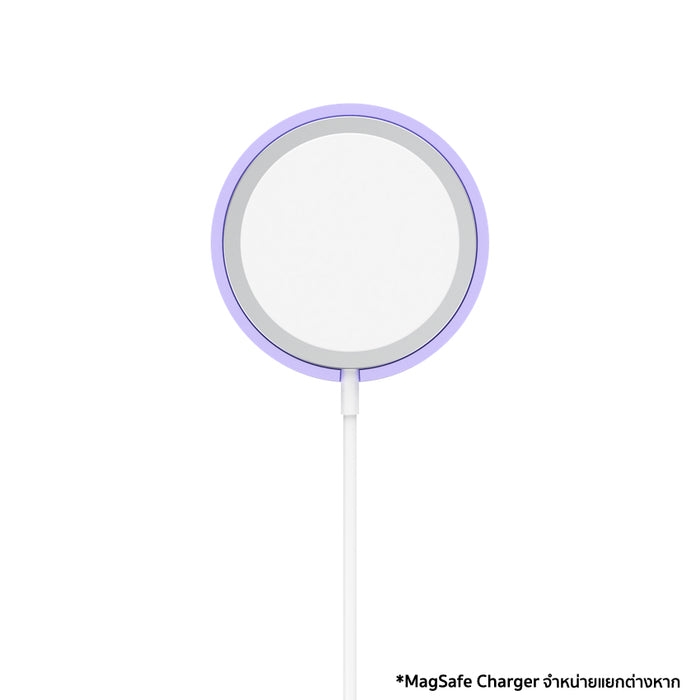 เคส Function 101 MagSafe Coaster สี Purple วัสดุซิลิโคนระดับพรีเมียม ป้องกันรอยขีดข่วน ป้องกันกระแทก