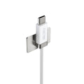Function 101 Stay Cable USB-C to C 1.5M 60W สายชาร์จ Braided Nylon พร้อม Magnetic Adaptor สีขาว
