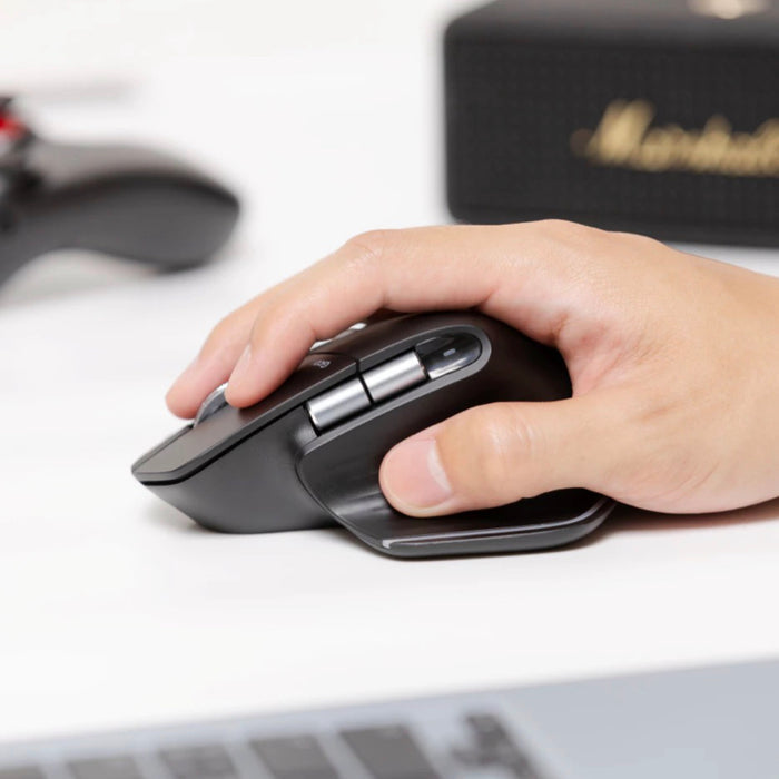Gconic PRIME Wireless Ergonomic Mouse ผิวสัมผัส Soft Touch Coating