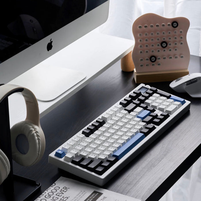 Gconic X98 Mechanical Keyboard (Star White) - Aqua Switch คีย์บอร์ดอะลูมิเนียมไร้สาย 98%
