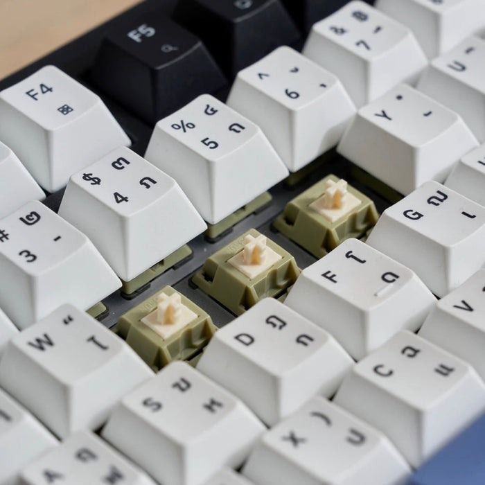 Gconic X98 Mechanical Keyboard Star White Olive Switch พร้อมปุ่ม Knob และหน้าจอแสดงผล