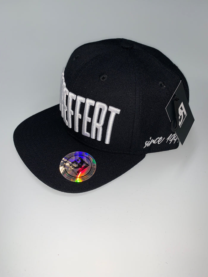 gepfeffert.com® Cap - GEPFEFFERT/schwarz/3D-Stick weiß - gepfeffert.com