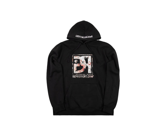 gepfeffert.com® Hoodie - GP-Logo 'used look' - gepfeffert.com