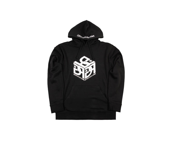 gepfeffert.com® Hoodie - GP-Logo (weiß) - gepfeffert.com
