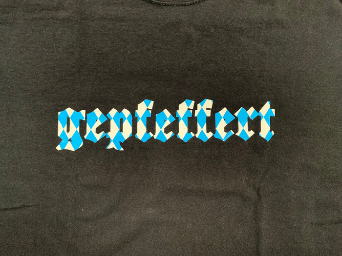 gepfeffert.com® Hoodie - "servus hawedere" - Schwarz - gepfeffert.com