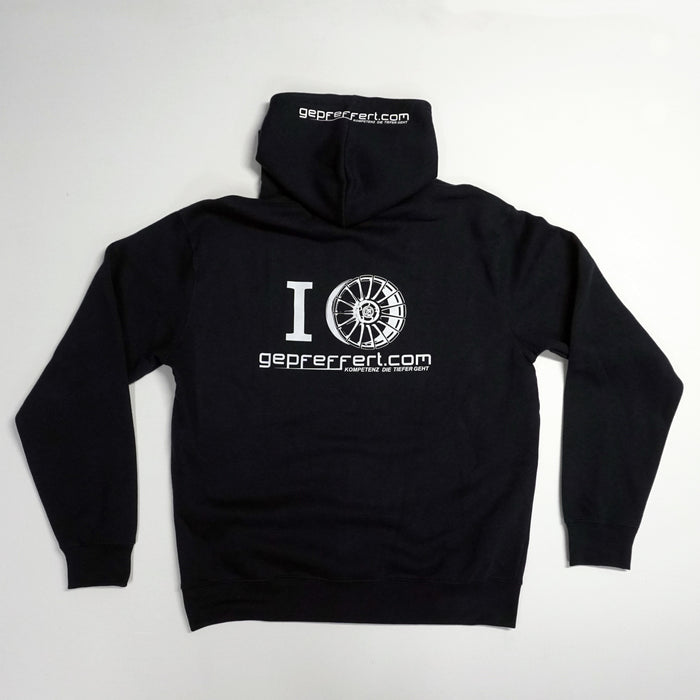 gepfeffert.com® Hoodie-Zipper GRAU/SCHWARZ/PINK/WEIß - gepfeffert.com