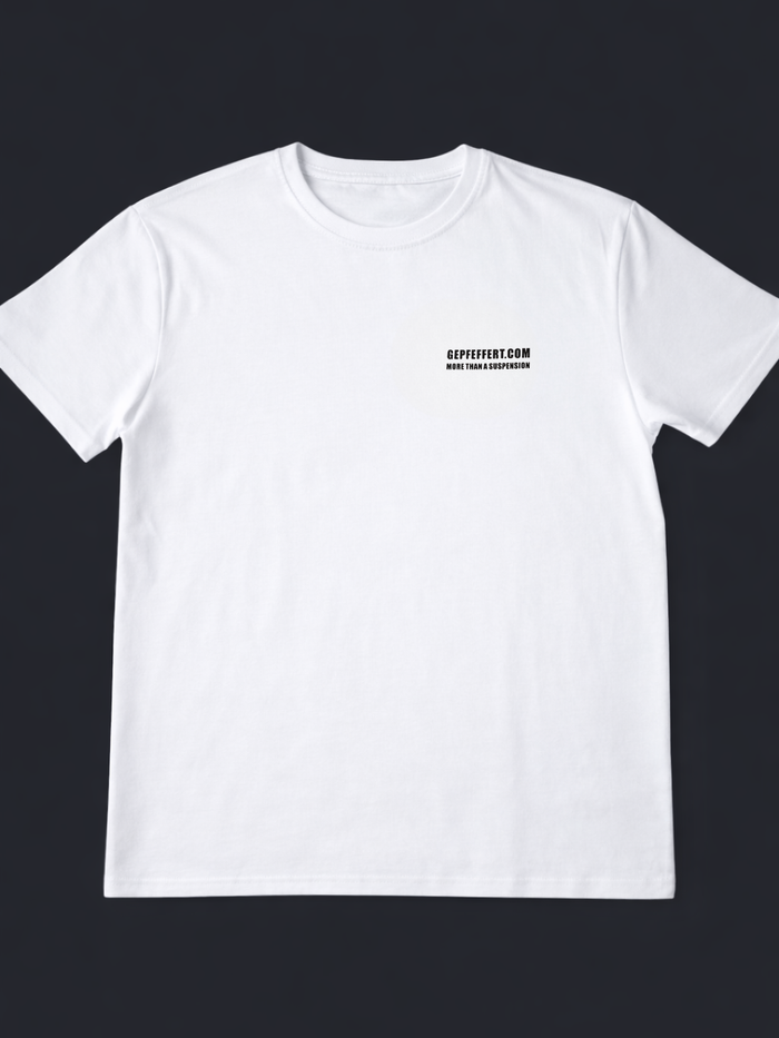 gepfeffert.com / More than a suspension T-Shirt Weiß - gepfeffert.com