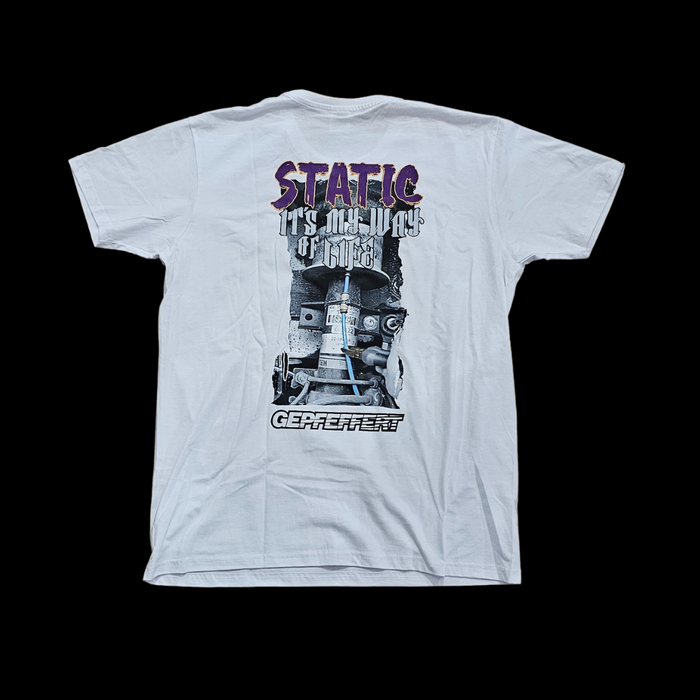 gepfeffert.com T-Shirt OVERSIZE Static it's my way of life - gepfeffert.com