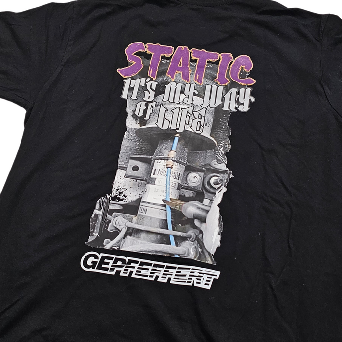 gepfeffert.com T-Shirt Static it's my way of life - gepfeffert.com