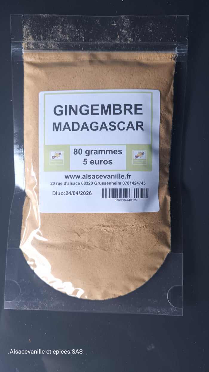 Gingembre en poudre 80 grammes