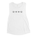 Happy Barbell Ladies’ Cap Sleeve T-Shirt