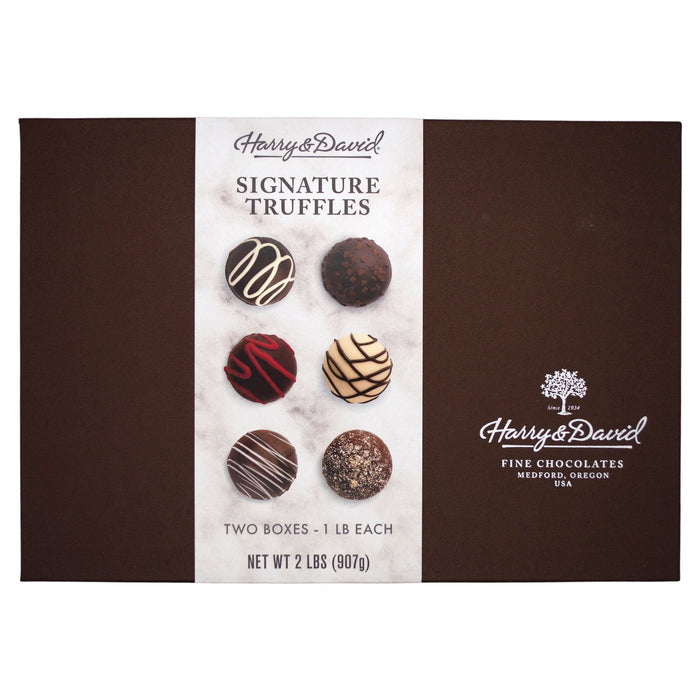 Harry & David Signature Chocolate Truffles Meltable Harry & David Orignal 2 Pound