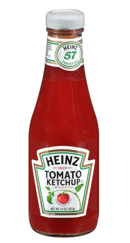 Heinz Glass Bottle Ketchup, 14 Oz Heinz 1 Count