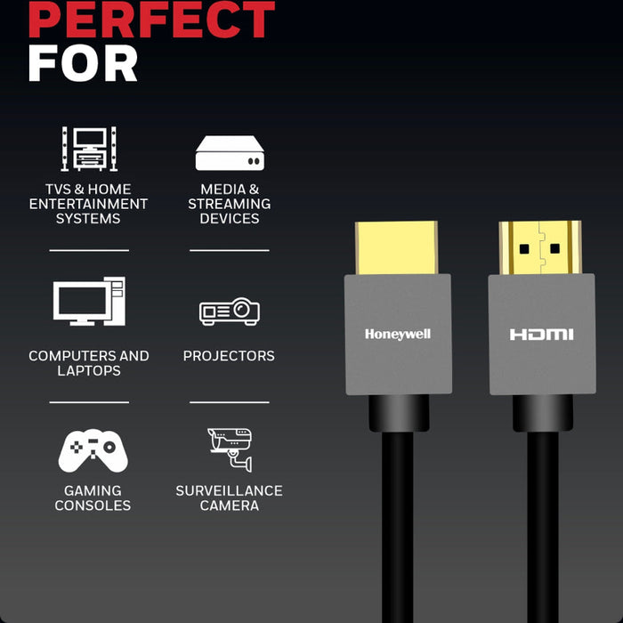 สายสัญญาณ Honeywell HDMI 2.0 พร้อม Ethernet ความยาว 5 เมตร