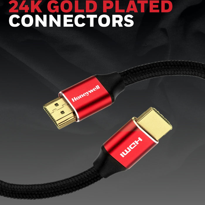 สายสัญญาณ Honeywell HDMI 2.1 พร้อม Ethernet (2 เมตร)
