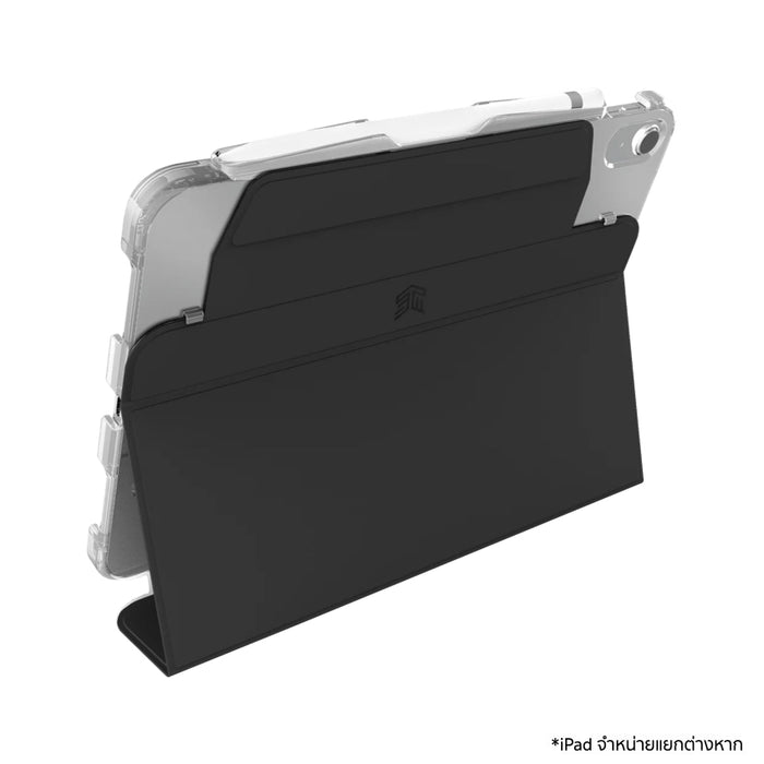 ปกป้อง iPad ด้วย STM Studio Max เคสใสดีไซน์บางเบา กันกระแทก พร้อมขาตั้งแม่เหล็กและช่องเก็บ Apple Pencil