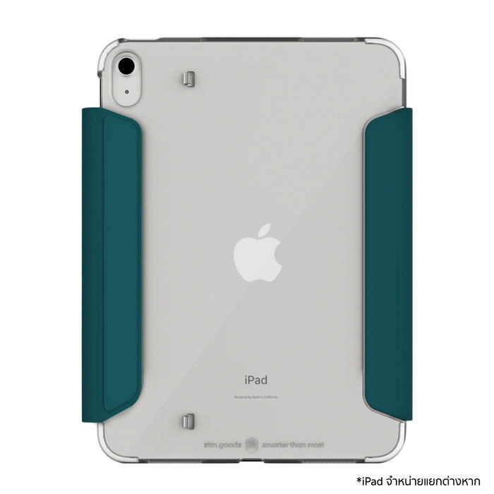 ปกป้อง iPad ด้วย STM Studio Max เคสใสดีไซน์บางเบา กันกระแทก พร้อมขาตั้งแม่เหล็กและช่องเก็บ Apple Pencil